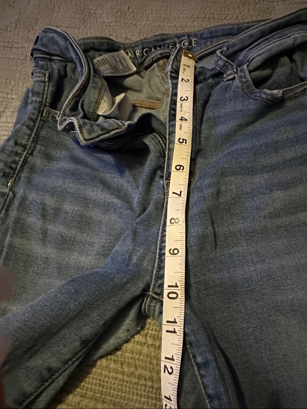 American Eagle Outfitters Skinny Jeans in Light Blue - Picture 5 of 9